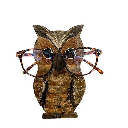 Skanto | Wooden Animal Glasses Stand