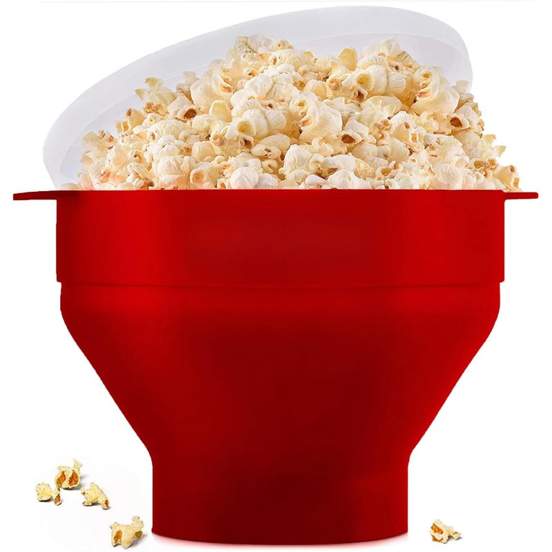 BowLift | Collapsible Silicone Microwave Popcorn Popper