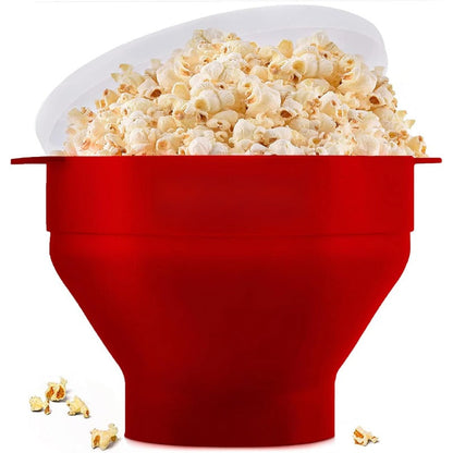 BowLift | Collapsible Silicone Microwave Popcorn Popper