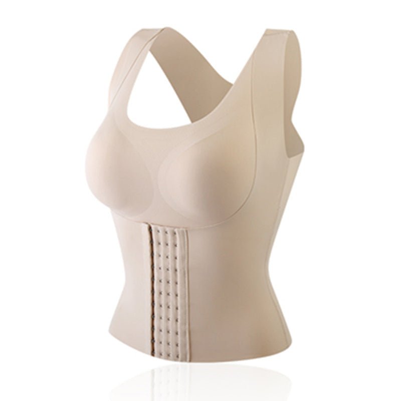 Skanto | 3-in-1 Button Waist Bra Shapewear