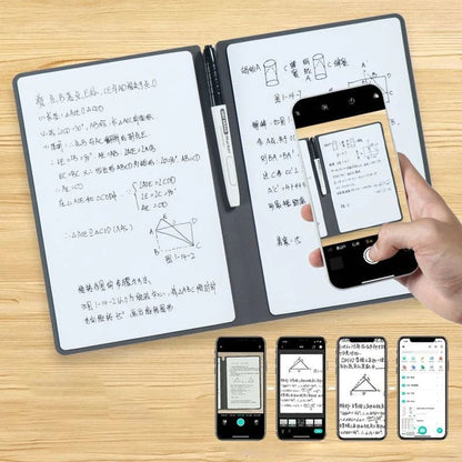 BowLift | Smart Reusable Leather Notebook