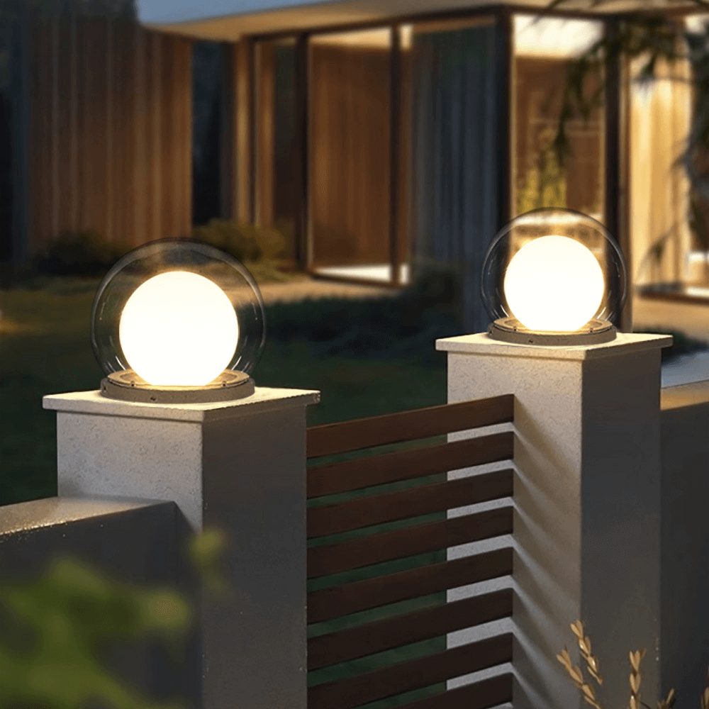 BowLift | Modern Post Garden Lamp