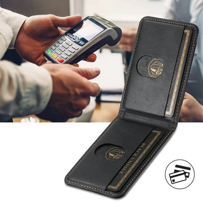 LuxCase Leather Phone Case with Card Slot and Stand – Compatible with iPhone | Karnz