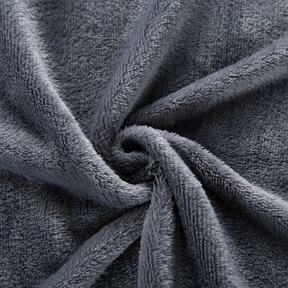 Luxurious flannel blanket for cozy home & travel