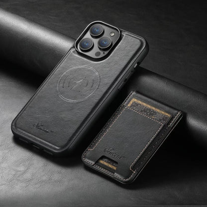 LuxCase Leather Phone Case with Card Slot and Stand – Suitable for iPhone | Kalsten