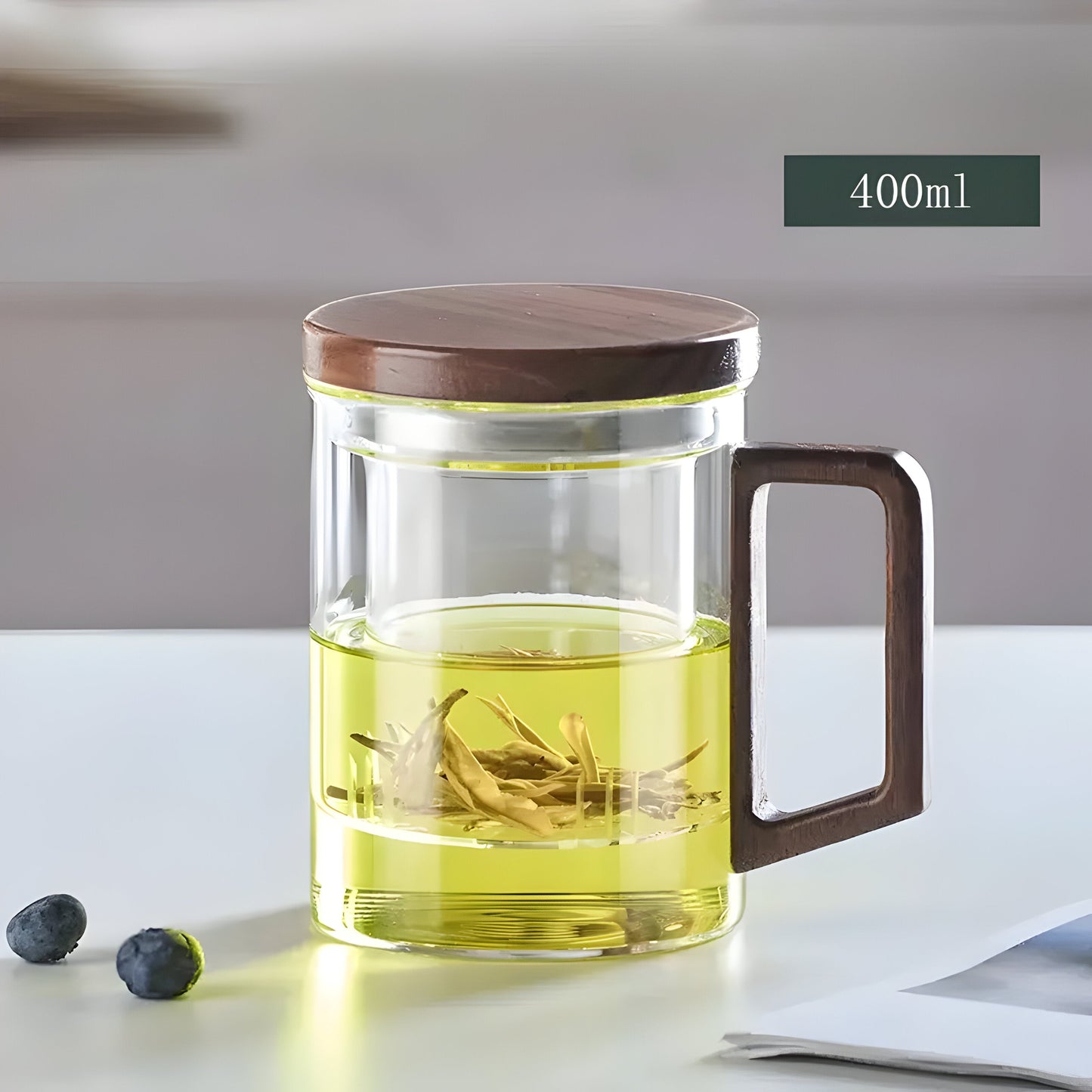 ArtisanBrew Mug – Heat-resistant Glass Mug for Tea | Brehn