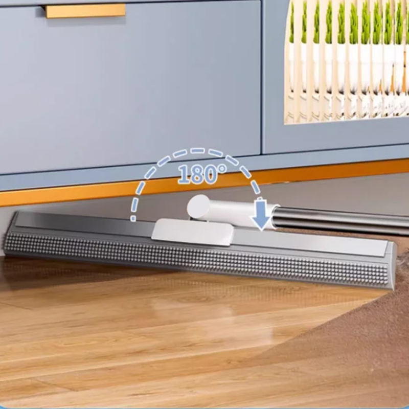 Floor wiper with rubber lip & TPE bristles | Brehn