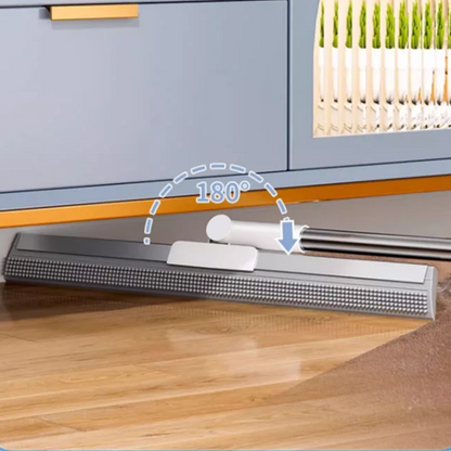 Floor wiper with rubber lip & TPE bristles | Brehn