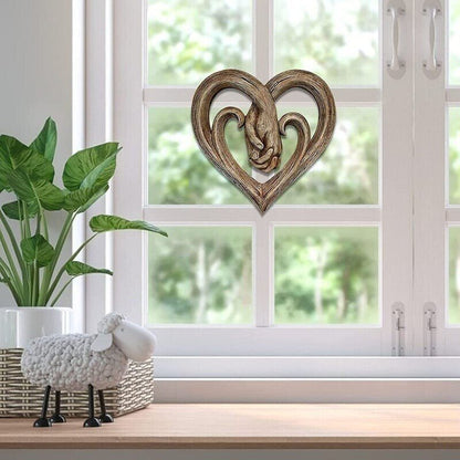 Skanto | Heart Holding Hands Wall Decor - Eternal Love