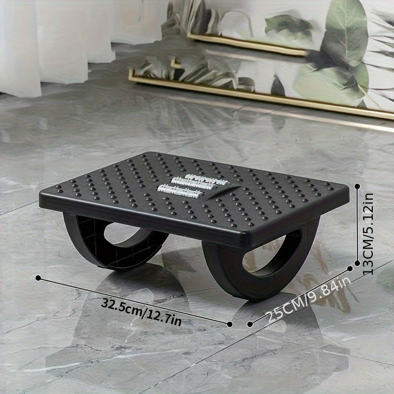 Ergonomic footrest with tiltable surface – Non-slip and instantly ready for use | Brehn