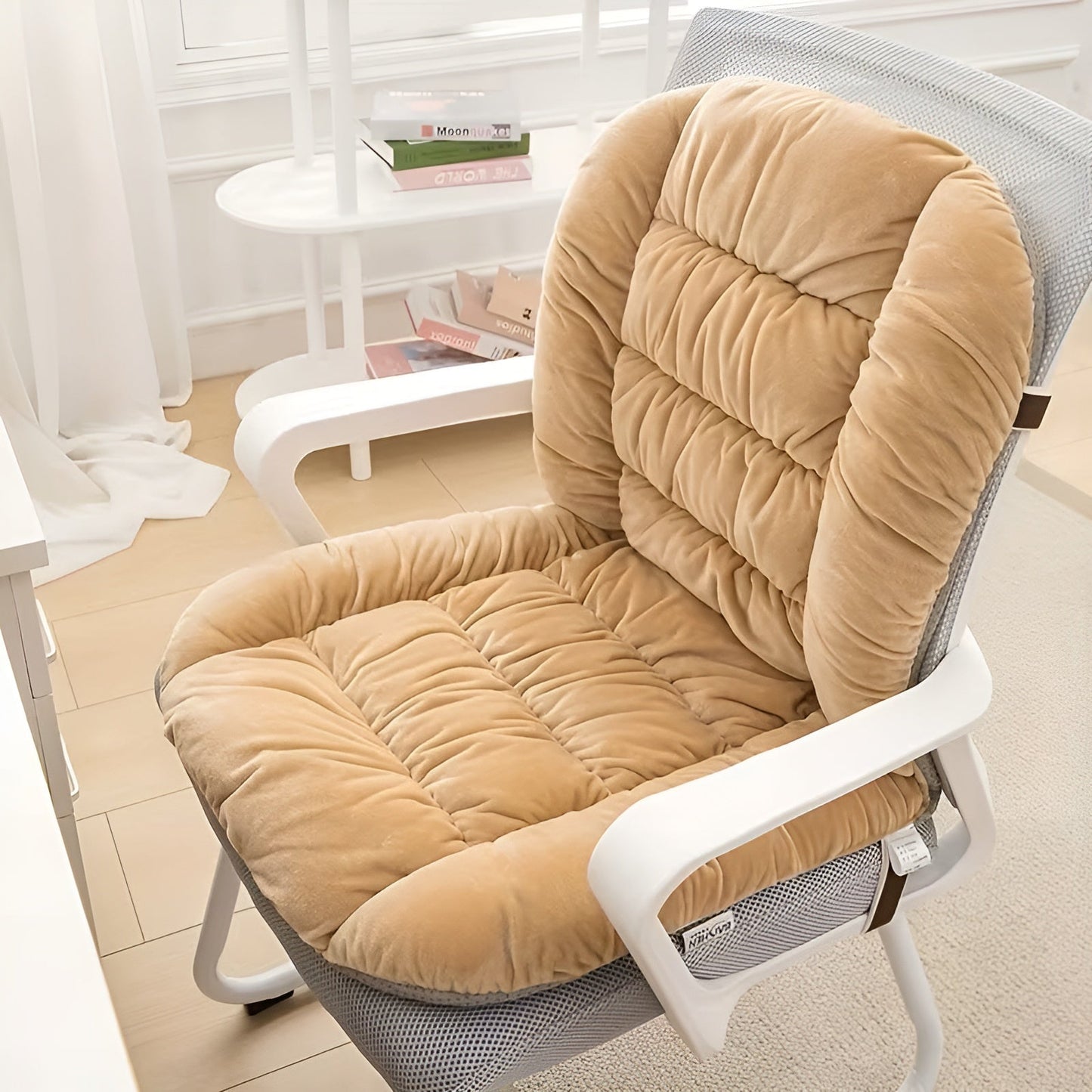Thick seat cushions for chairs – soft, warm and comfortable | Ideal for living area and office