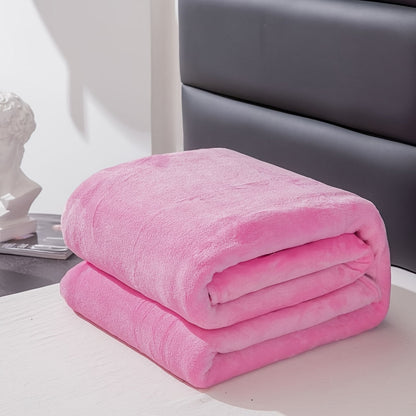 Luxurious flannel blanket for cozy home & travel