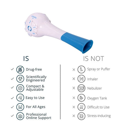 Skanto | BreathAirpulse Breathing Trainer Best Breathing Trainer