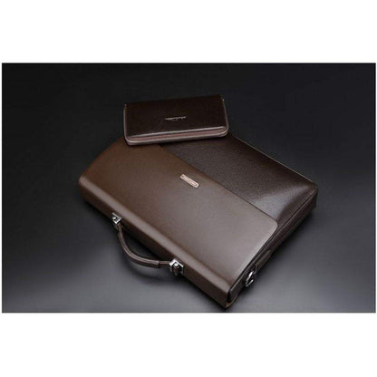 Karnz | New Men's Business Leather Briefcase