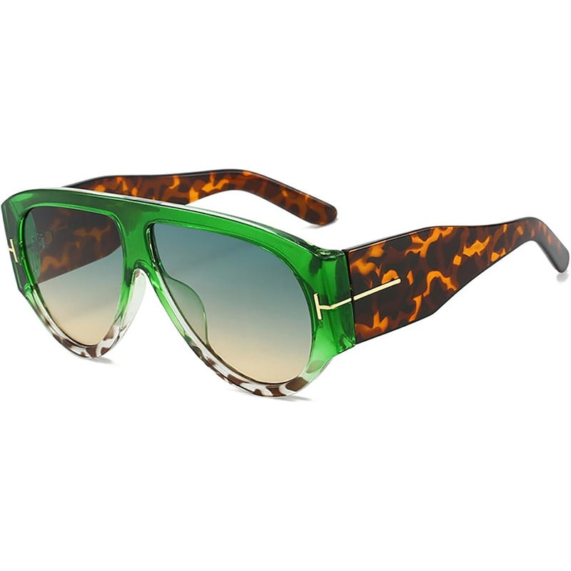 Oversized UV400 Aviator Sunglasses Bowlift