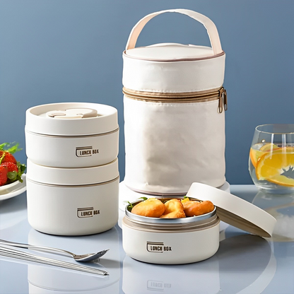 CuisineChic - Insulated Thermal Lunch Box for Fresh and Healthy Meals