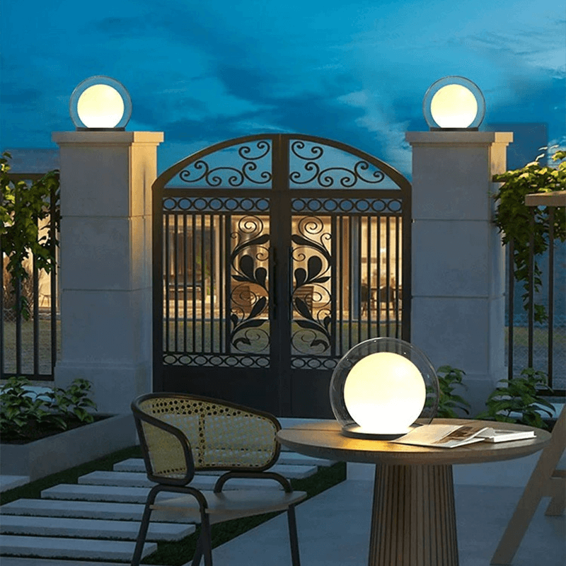 BowLift | Modern Post Garden Lamp