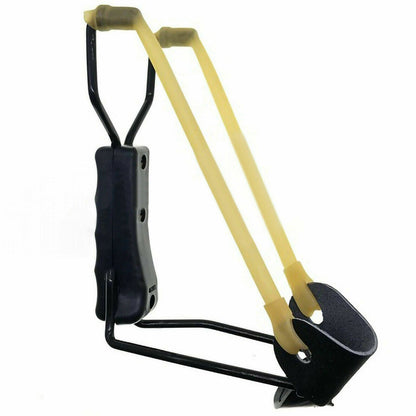 Foldable wrist slingshot.