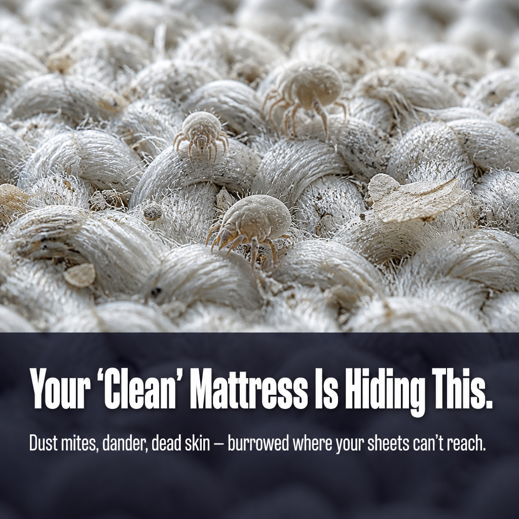 Cordless mattress cleaner with UV-C | Karnz