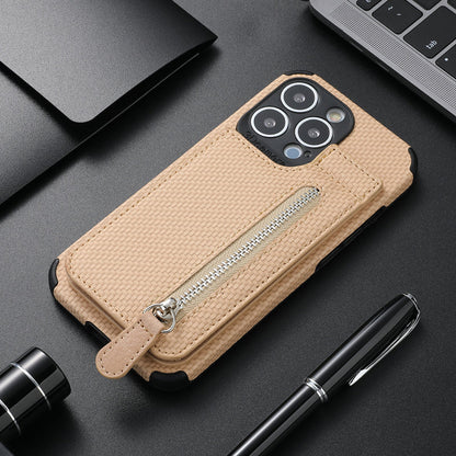 Magnetic zipper wallet case with credit card holder | Bowlift