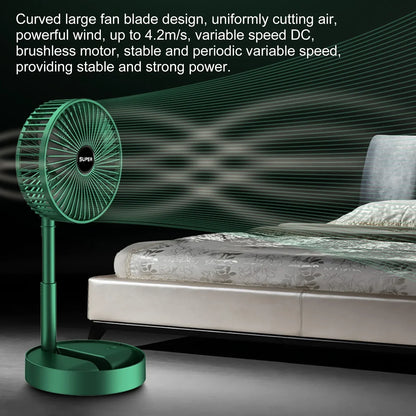Compact 15 cm USB portable fan with 3-speed control | Karnz