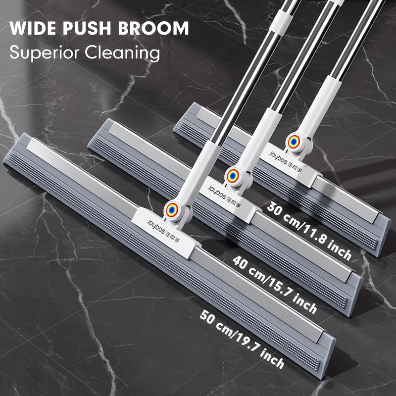 Floor wiper with rubber lip & TPE bristles | Brehn