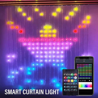 Skanto | ColorWave LED Curtain Sync Lights
