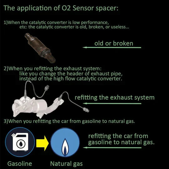 BowLift | Oxygen Sensor Adapter with Mini Catalytic Converter