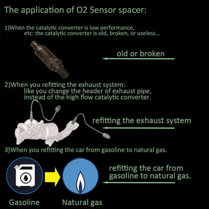 BowLift | Oxygen Sensor Adapter with Mini Catalytic Converter