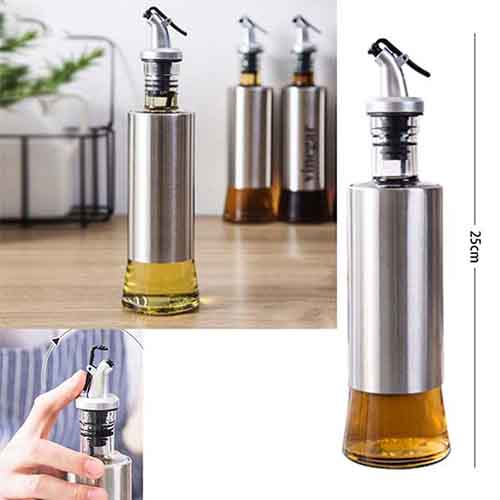 Oil and vinegar bottle 320 ML Steel Glass Karnz