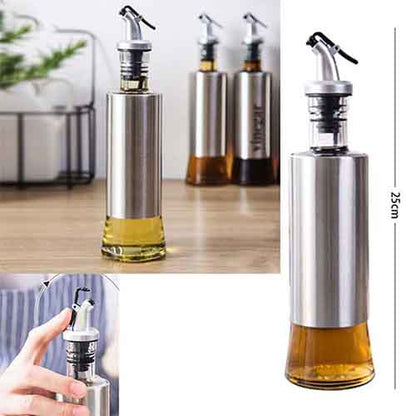 Oil and vinegar bottle 320 ML Steel Glass Karnz