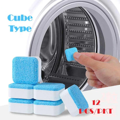Washing Machine Cleaning Tablet 12 Pcs Bowlift
