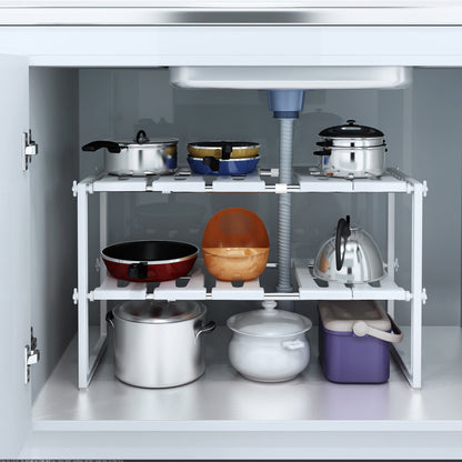 Under Sink Shelf – Expandable Bowlift
