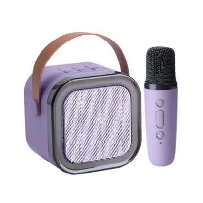 Mini Karaoke Machine with Wireless Microphones | Skanto