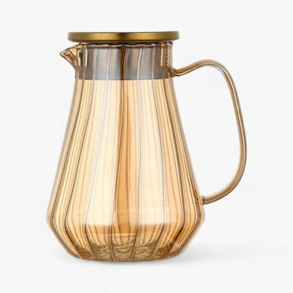 Skanto | 1.5L Glass Drink Pitcher for Hot and Cold Beverages