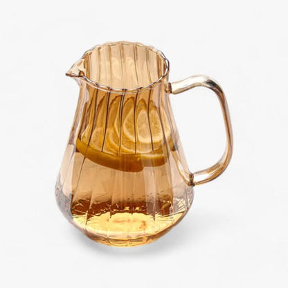 Skanto | 1.5L Glass Drink Pitcher for Hot and Cold Beverages