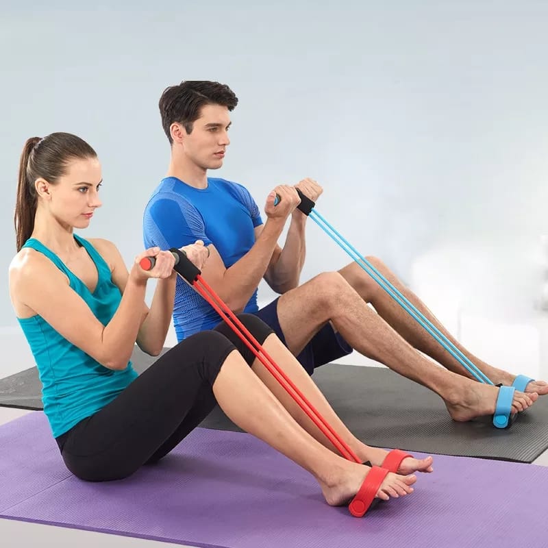 Pull Rope Ab Exerciser Tummy Trimmer Bowlift