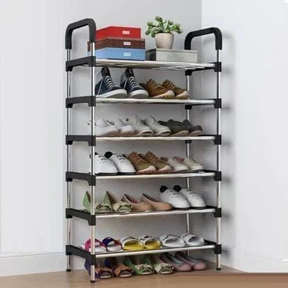 6-Tier Steel Shoe Rack - High Quality Skanto