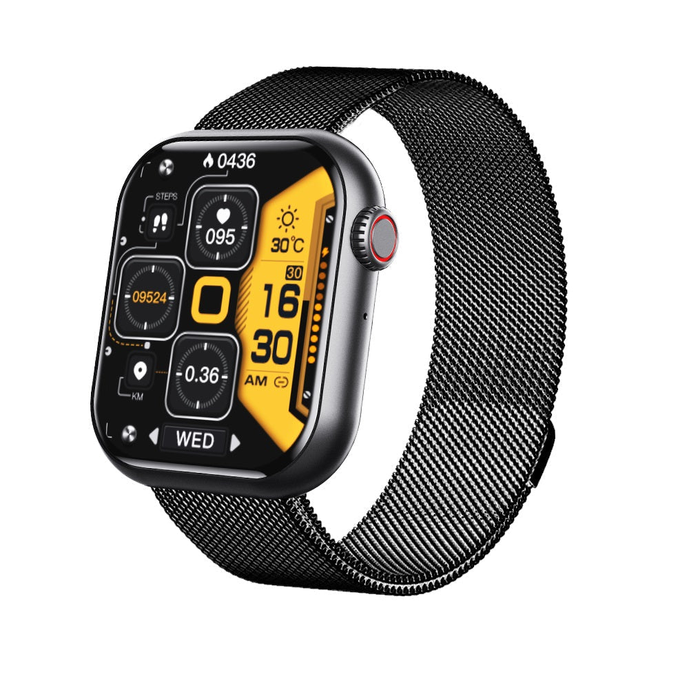 Skanto | Blood Glucose Blood Pressure Blood Oxygen Sleep Monitor Waterproof Smartwatch