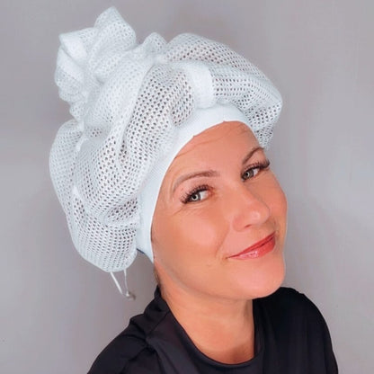 BowLift | Net Plopping Cap for Drying Curly Hair