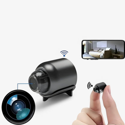 Uniko HD Mini Security Camera – Wireless 1080P Surveillance with Night Vision & Motion Detection | Karnz