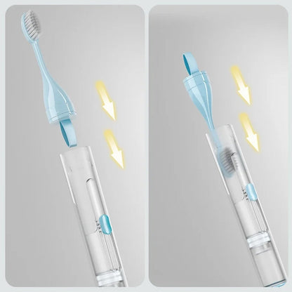 BowLift | 3-In-1 Travel Toothbrush