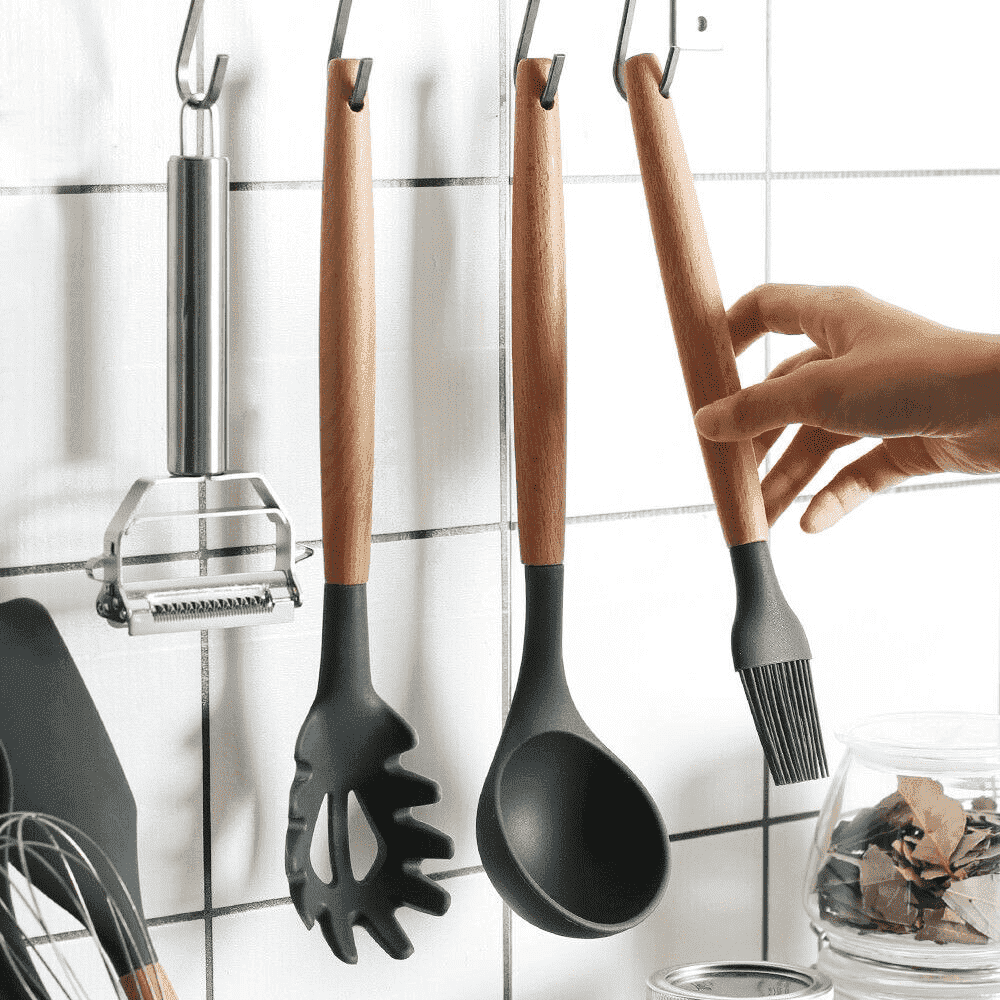 9 Pieces Silicone Kitchen Utensil Set | Karnz