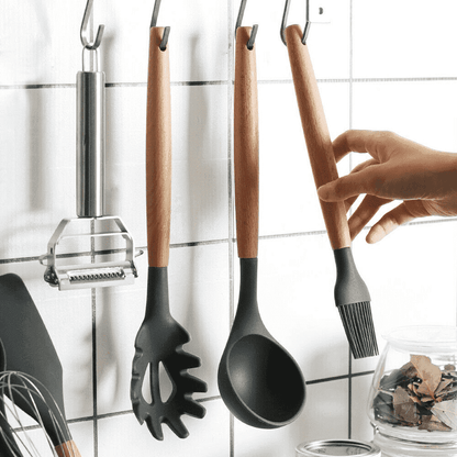 9 Pieces Silicone Kitchen Utensil Set | Karnz