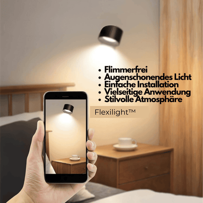 Wireless Wall Lamp – 360° Adjustable and Rechargeable LED Lighting (USB)