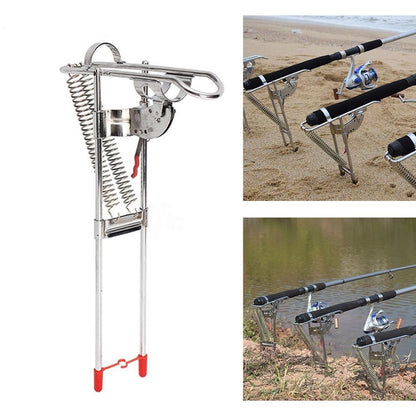 Automatic fishing rod holder