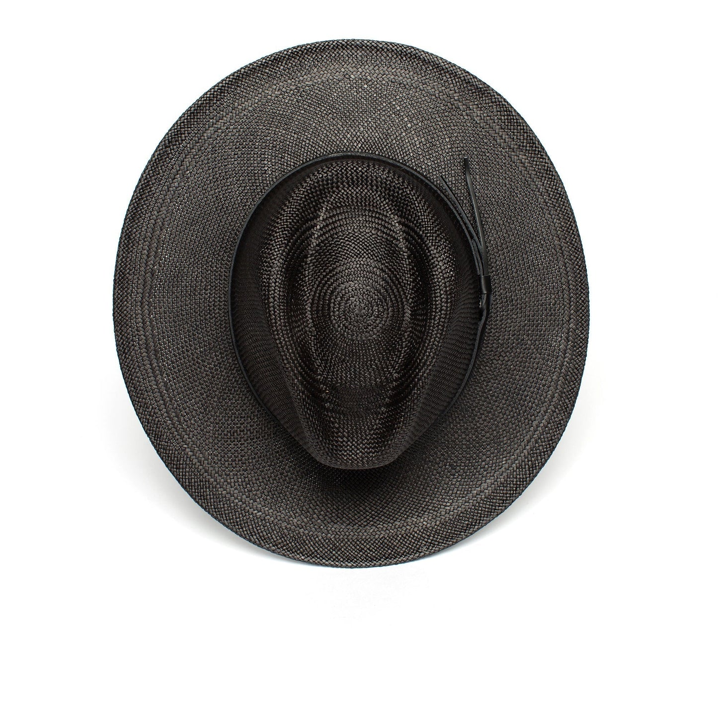 Summer straw hat Fedora-Black | Karnz