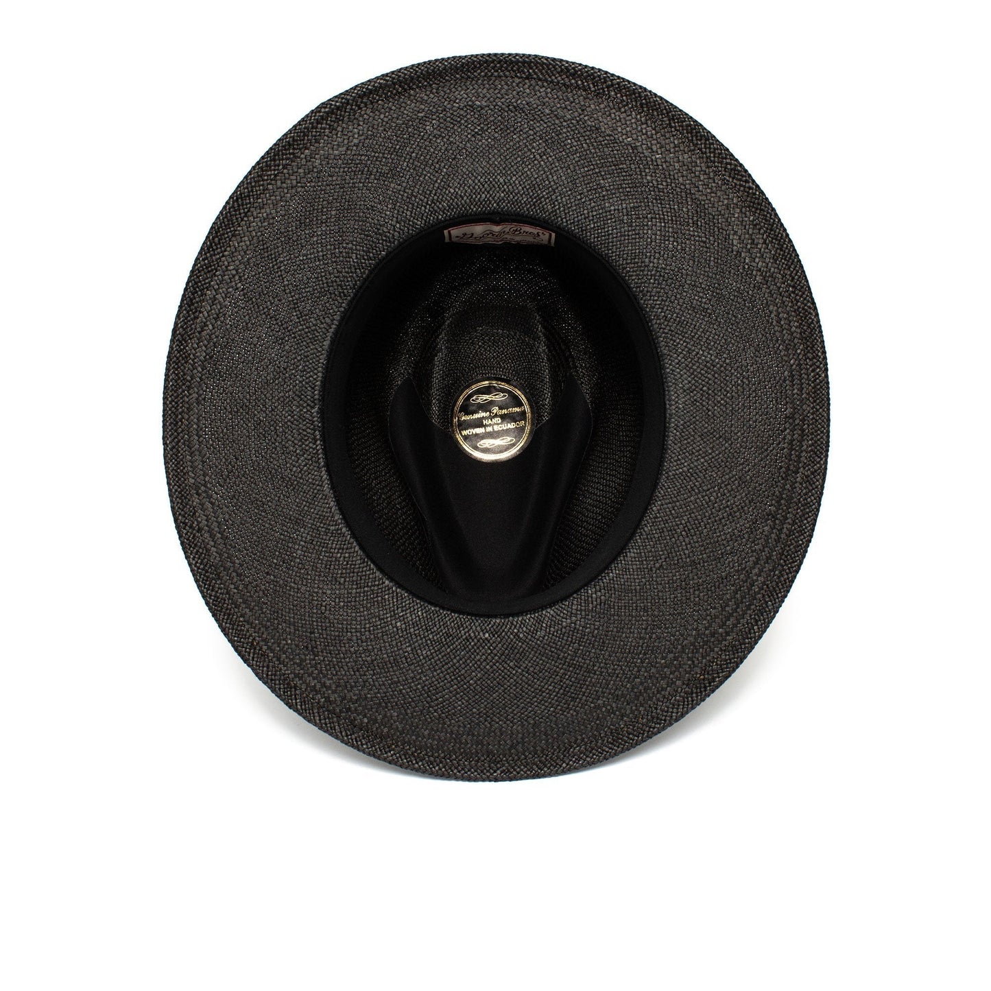 Summer straw hat Fedora-Black | Karnz