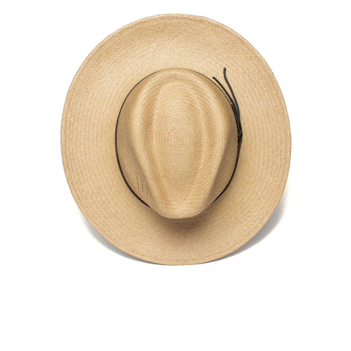 Summer straw hat Fedora-Black | Karnz