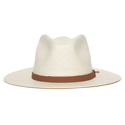 Summer straw hat Fedora-Black | Karnz